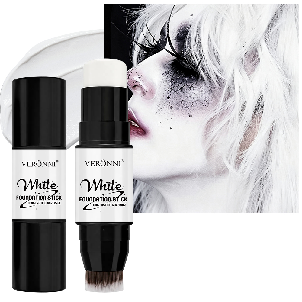 Doppelseitiger weißer Foundati – Cosplay Prop Paint Bewertung und Preis